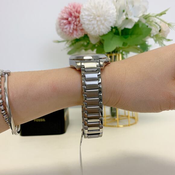 Fossil BQ3035 Modern Courier Midsize Chronograph Stainless Steel Watch - Picture 2 of 8